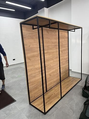 машазин: Кронштейн Для одежды, Материал: Металл, Лофт, Б/у — 6