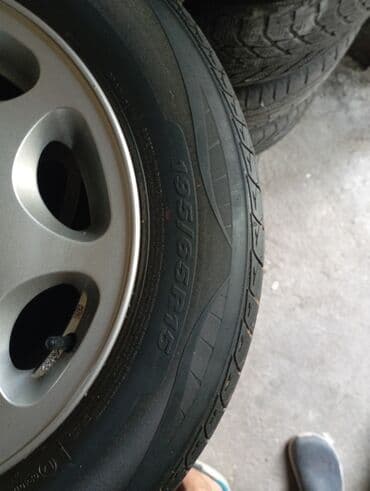 покрышки на 15: Литые Диски R 15 Mercedes-Benz, Комплект, отверстий - 5, Б/у — 4