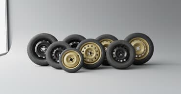 шины на ниву r16: Колеса в сборе 165 / >80 / R 18, Лето, Б/у, Запаска, Легковые, Железные, отверстий - 5 — 1