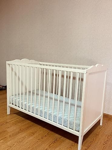Балдар дүйнөсү: Новая детская кроватка от IKEA классического дизайна, не была в — 4