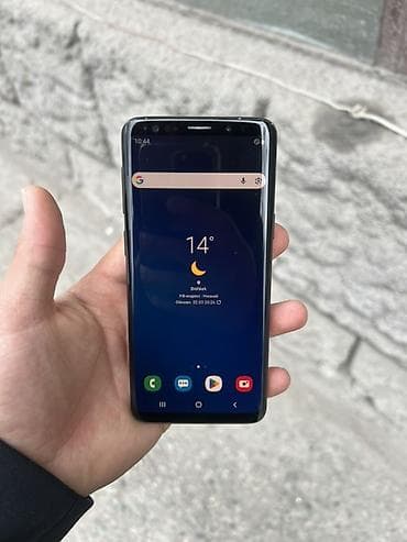 pixel 9a: Samsung Galaxy S9, Б/у, 64 ГБ, цвет - Черный, 2 SIM — 2