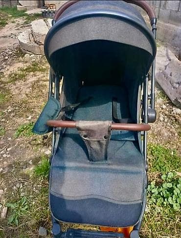 Коляска, Другой бренд, цвет - Черный, Б/у, Самовывоз — 2