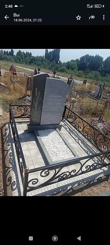 установка памятников на могилу: Изготовление памятников | Гранит | Установка — 9