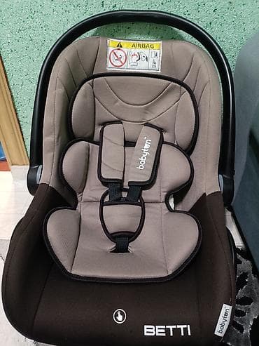 Автокресла: Автокресло, цвет - Коричневый, Б/у — 1