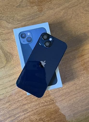 ipone 13 mini: IPhone 13, Б/у, 256 ГБ, Midnight, Коробка — 4