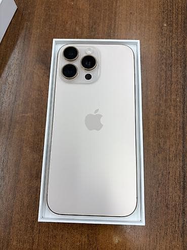 IPhone 16 Pro Max, Б/у, 256 ГБ, Desert Titanium, Коробка, 90 % — 3