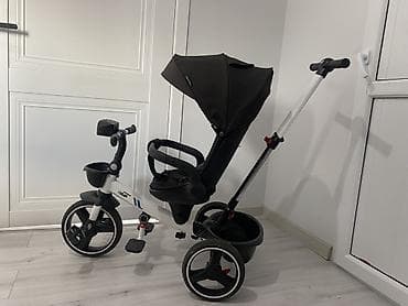 Детский велосипед‑коляска (трехколесный трансформер) - Рама: легкая
