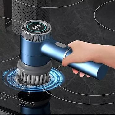 щетки для мойки: Электрическая щетка для уборки 360° - Мотор с вращением насадки на — 3
