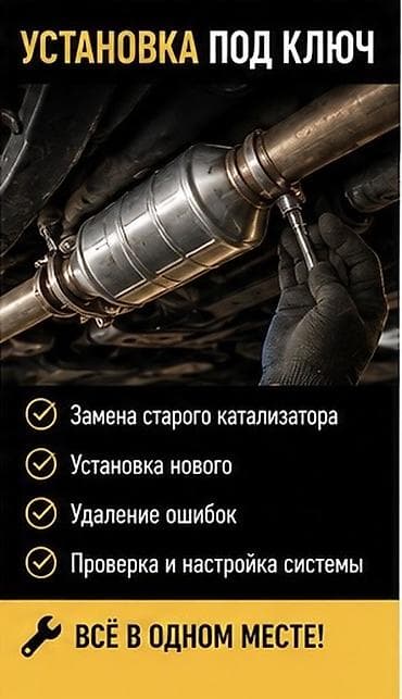 e53 4 8: Услуга: установка каталитического нейтрализатора под ключ Что — 1