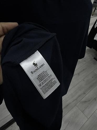 Эркектер кийими: Эркектердин футболкасы, S, M, L, Polo Ralph Lauren, Жаңы, түсү - Көк, Өзү алып кетүү — 4