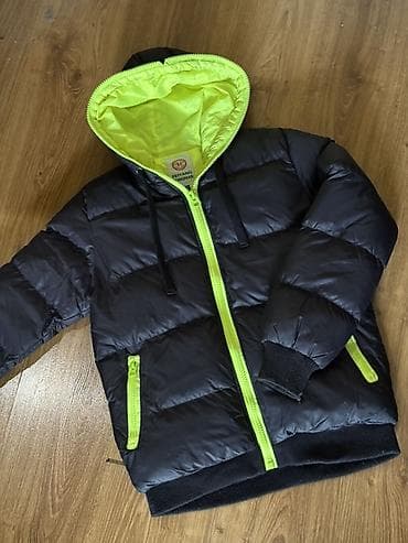 пуховая: Пуховик, Короткая модель, Германия, С капюшоном, M — 1