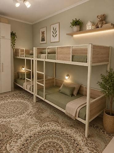Балдар дүйнөсү: Балдар үчүн эки ярустуу, Жаңы, Темир, түсү - Ак — 4