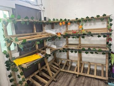 оборудования для магазина: Торговое оборудование для магазина - Островной металлический стеллаж — 9