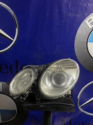 Передняя левая фара Mercedes-Benz 2008 г., Б/у, Оригинал, Япония