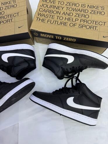 mango: Мужские кроссовки, 42.5, Nike, Новый, цвет - Черный, Самовывоз — 1