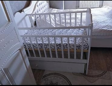 Детский мир: Продается качающийся манеж Love sleeping с Ортопедическим матрасом ( — 2