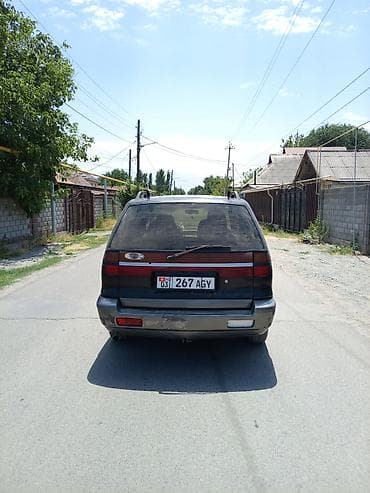 Унаа: Mitsubishi Space Wagon: 1995 г., Кол менен иштөөчү, Бензин, Универсал — 4
