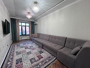 сдаю квартира ак тилек: 2 комнаты, 52 м², Элитка, 5 этаж, Евроремонт — 2