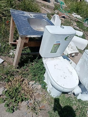 дачный унитаз бишкек: Продаю б/у унитазы — 3