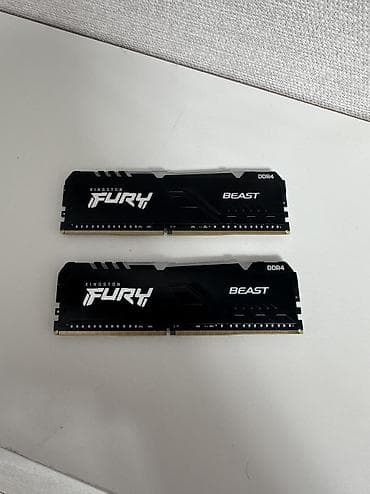 Оперативдик эс-тутум, Колдонулган, Kingston Fury, 32 ГБ, DDR4, 3200 МГц lalafo.kg да Оперативдик эс-тутум, Колдонулган, Kingston Fury, 32 ГБ, DDR4, 3200 МГц
