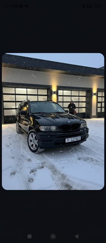 сдаётся авто с последующим выкупом: BMW X5: 2003 г., 3 л, Автомат, Дизель, Внедорожник — 1