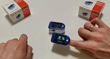 измеритель кислорода: Пульсоксиметр CONTEC (на палец) Немецкое качество. Оригинал ктороый — 3