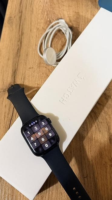 Xiaomi: Смарт‑часы в стиле Apple Watch 7 series 45мм с комплектом: - часы с — 1