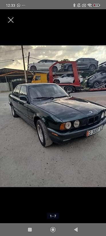 машина bmv: BMW 5 series: 1990 г., Механика, Седан — 1