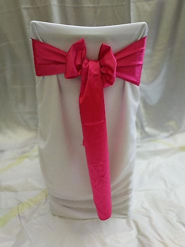 Майрамдык товарлар: Банты б/у на спинки стульев для оформления мероприятий — 6