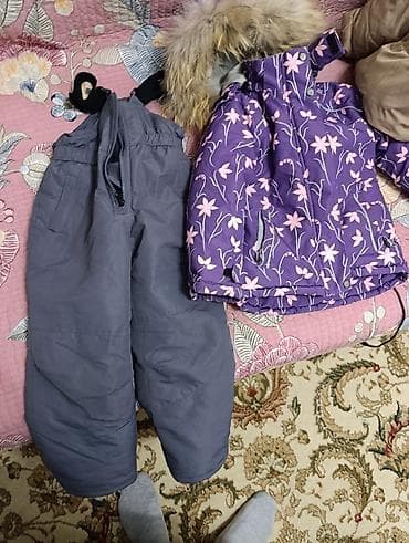 Платья: Детские зимние пуховики Delfinfree, цвет бежевый - Размеры на ярлыке — 5