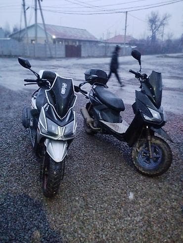 Скутеры: Скутер на ходу заводится с пол оборота из минусов не родной — 7