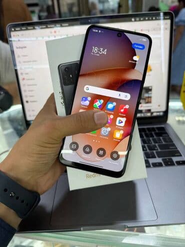 redmi note 4: Redmi, Redmi Note 12S, Б/у, 256 ГБ, цвет - Черный, 2 SIM — 1