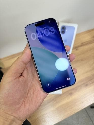 Техника и электроника: IPhone 17, Б/у, 256 ГБ, Синий, Коробка, 100 % — 8