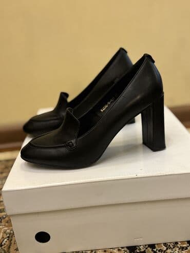 basconi: Туфли, 37, Basconi, Б/у, цвет - Черный, Бесплатная доставка, Платная доставка, Самовывоз — 2