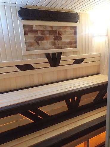 камин под ключ: Отделка бани сауны — 3