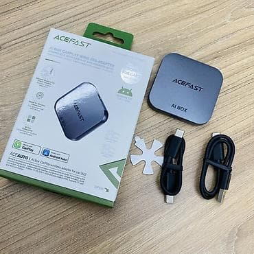 магнитол для авто: 🚗 QC2 AI Box — зымсыз CarPlay / Android Auto адаптери (Android — 4