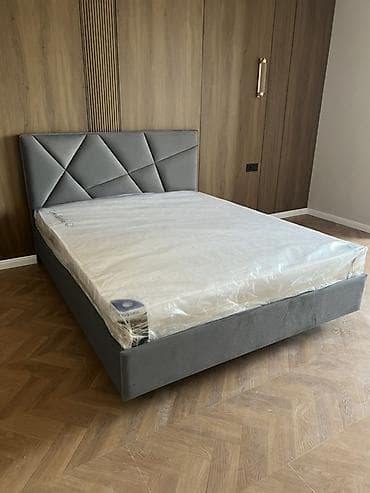 матрасы токмок: Мягкие кровати с мягким изголовьем и прочным металлическим каркасом - — 6