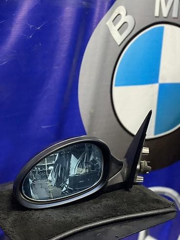 2007: Боковое левое Зеркало BMW Б/у, Оригинал — 2