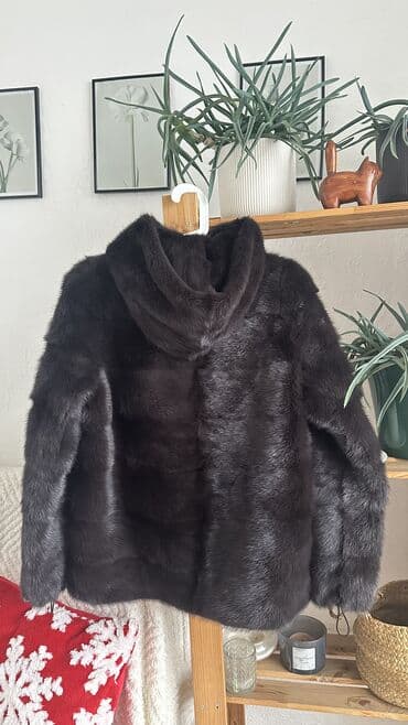 second hend: Шуба норка, трансформер размер л 44-46 45 тыс Толком не носила — 3