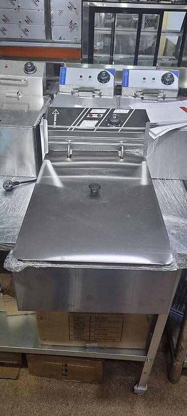 Промышленные фритюрницы: Фритюр 12 литров подходит для чебуреков, боорсок пирожков и — 3