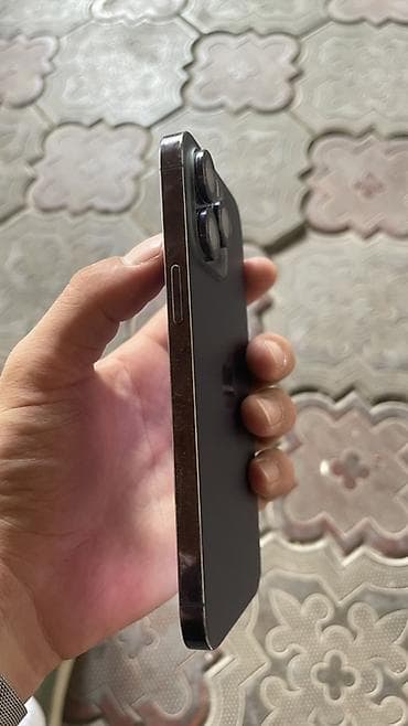 тө: IPhone 14 Pro, Б/у, 128 ГБ, Blue Titanium, Защитное стекло, Чехол, 87 % — 3