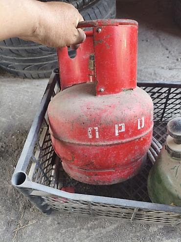 газовой: Баллон для сжиженного газа (пропан/бутан), металлический, красный — 1