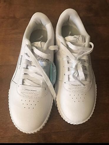 красовка италия: Кроссовки, 38.5, Puma, Новый, цвет - Белый, Самовывоз — 1