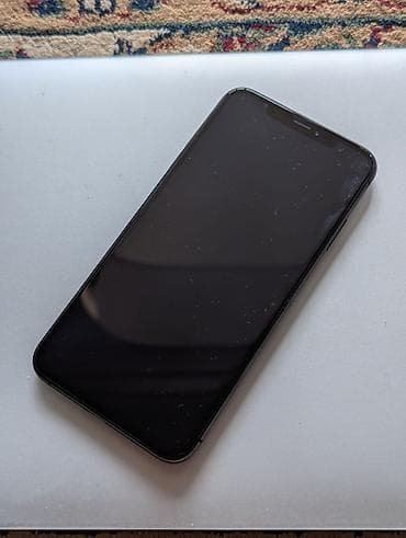iphone zs: IPhone Xs Max, Б/у, 256 ГБ, Черный, Чехол, 100 % — 2