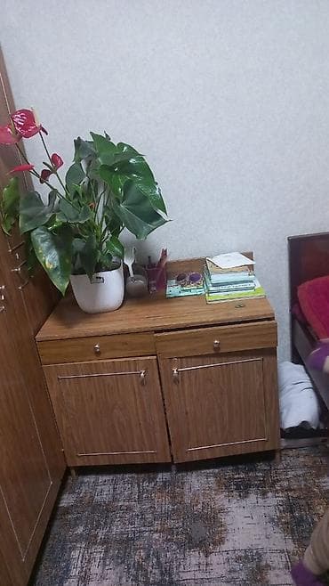 шкаф с полочками: Гарнитур для спальни/гостиной в едином стиле под дерево (ламинат с — 3