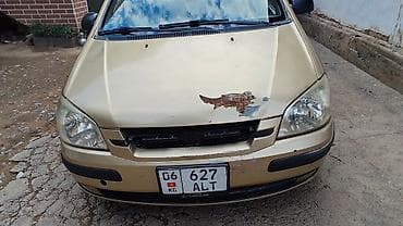Транспорт: Hyundai Getz: 2002 г., 1.4 л, Автомат, Бензин, Хэтчбэк — 3