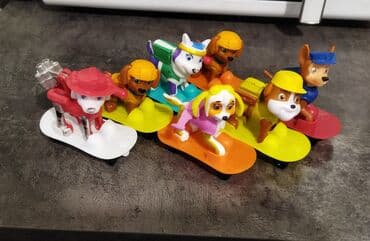 набор щенячий патруль: Набор игрушки "щенячий патруль". почти новые, особо не игрались — 1