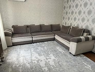 мебель угловые диваны: Модульный диван, Б/у — 3