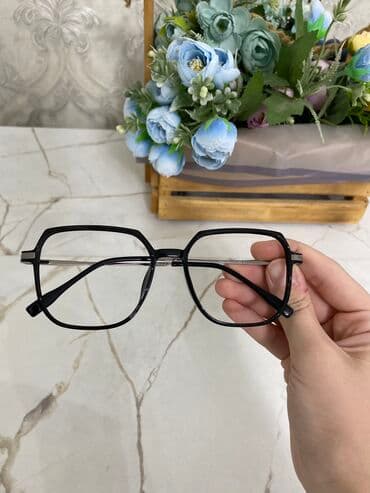 оптика очки: Для зрения очки очки, Унисекс, Цвет оправы: Черный, Новый — 3
