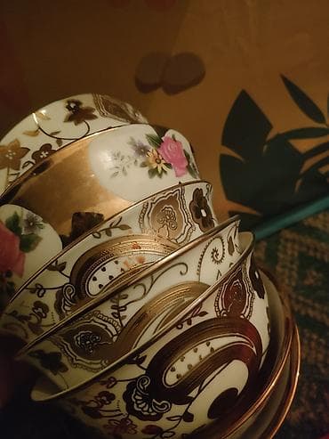 элитная посуда: Набор посуды для кухни цена договорная Состав: - Глубокие фарфоровые — 4